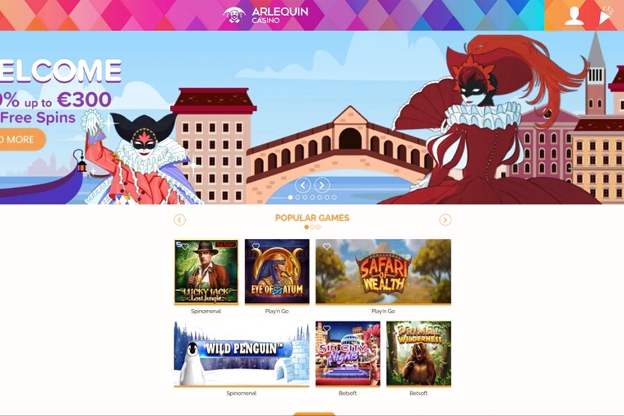 Arlequin Casino : Inscription Facile et Rapide